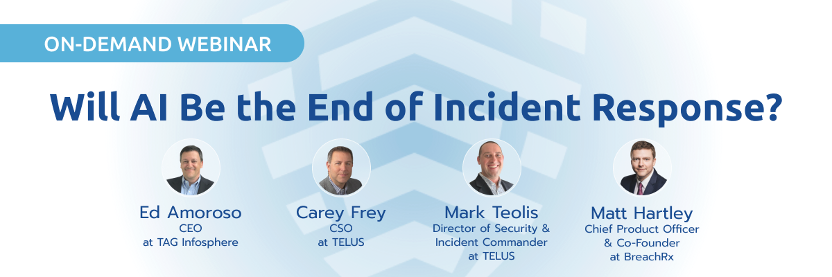 On-Demand Webinar: Will AI Be the End of Incident Response?