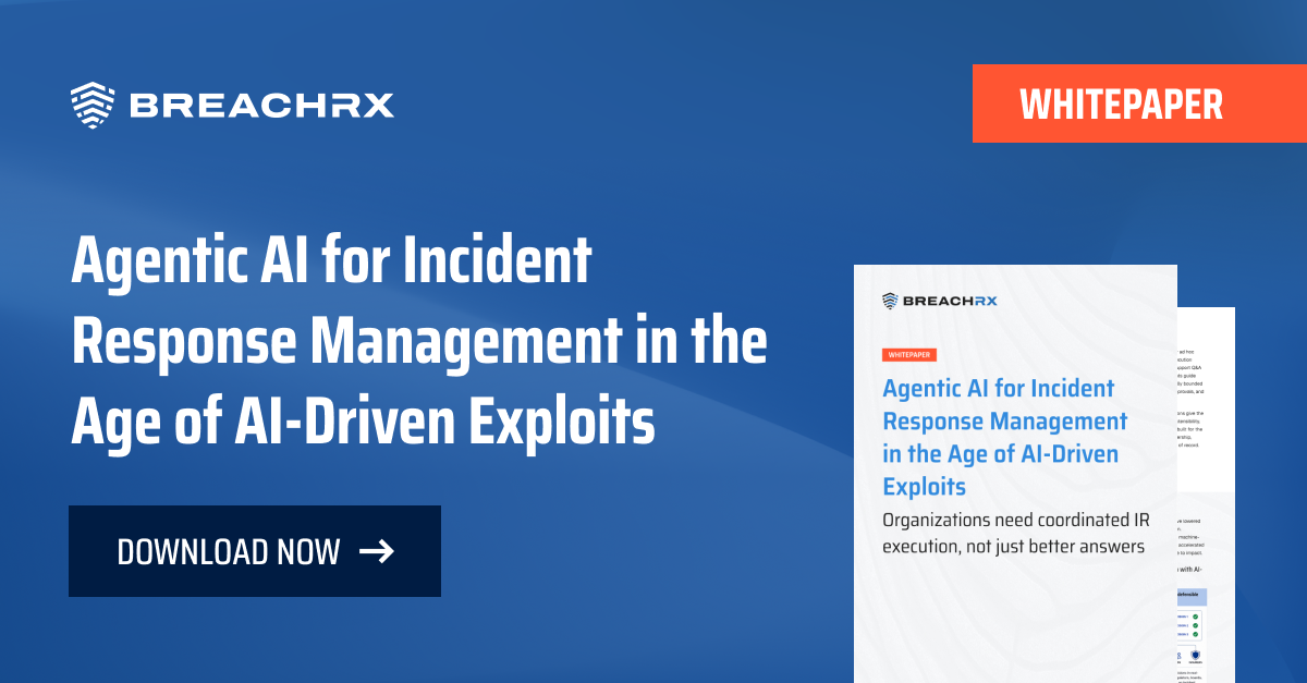 Agentic AI for Incident Response Management | BreachRx